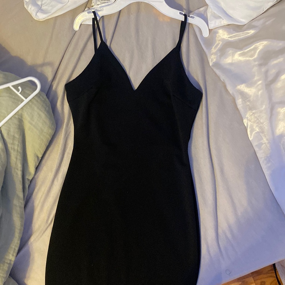 black hoco / semi formal dress